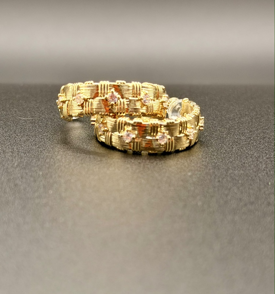 Aretes de cover gold