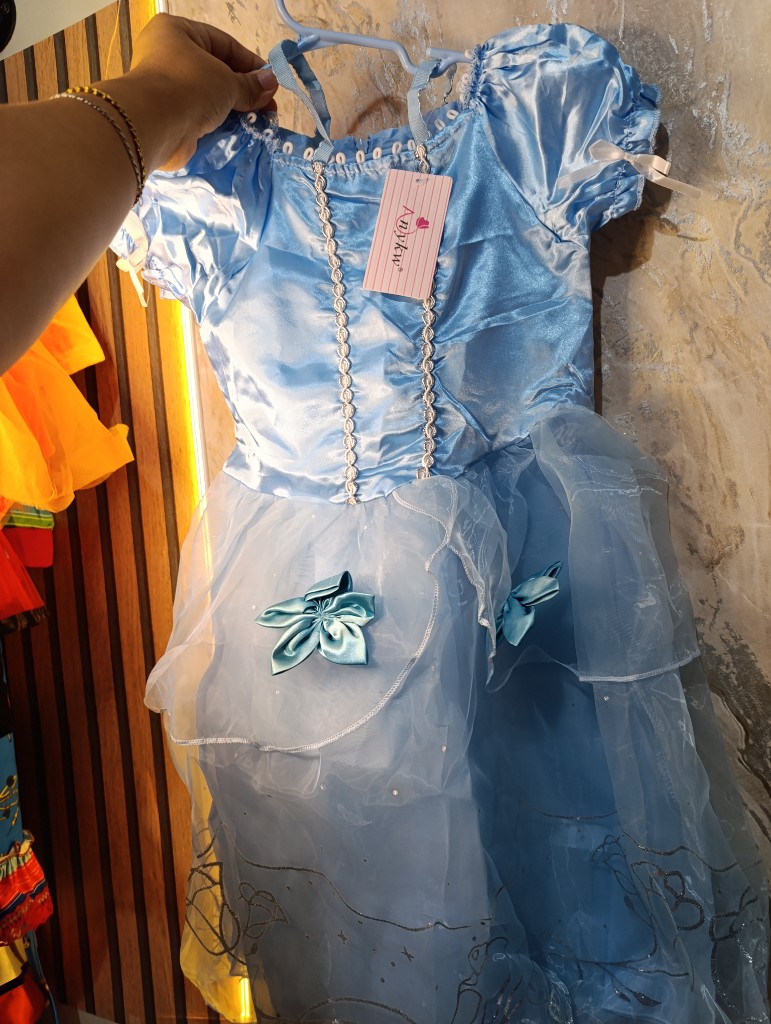 Vestido azul princesa 5a