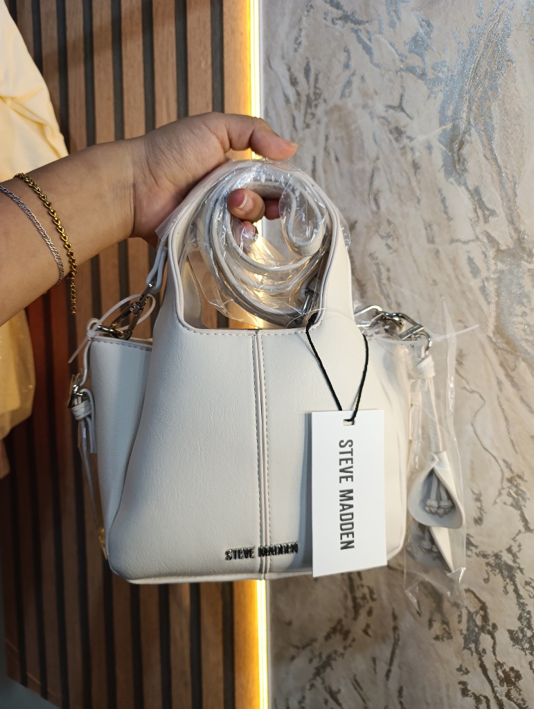 Steve Madden bolsa blanca