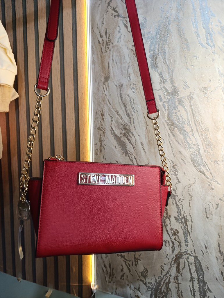 Steve Madden bolso rojo crossbody