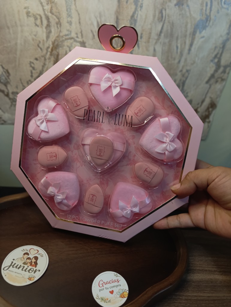 Pearl Luna esponjas rosas