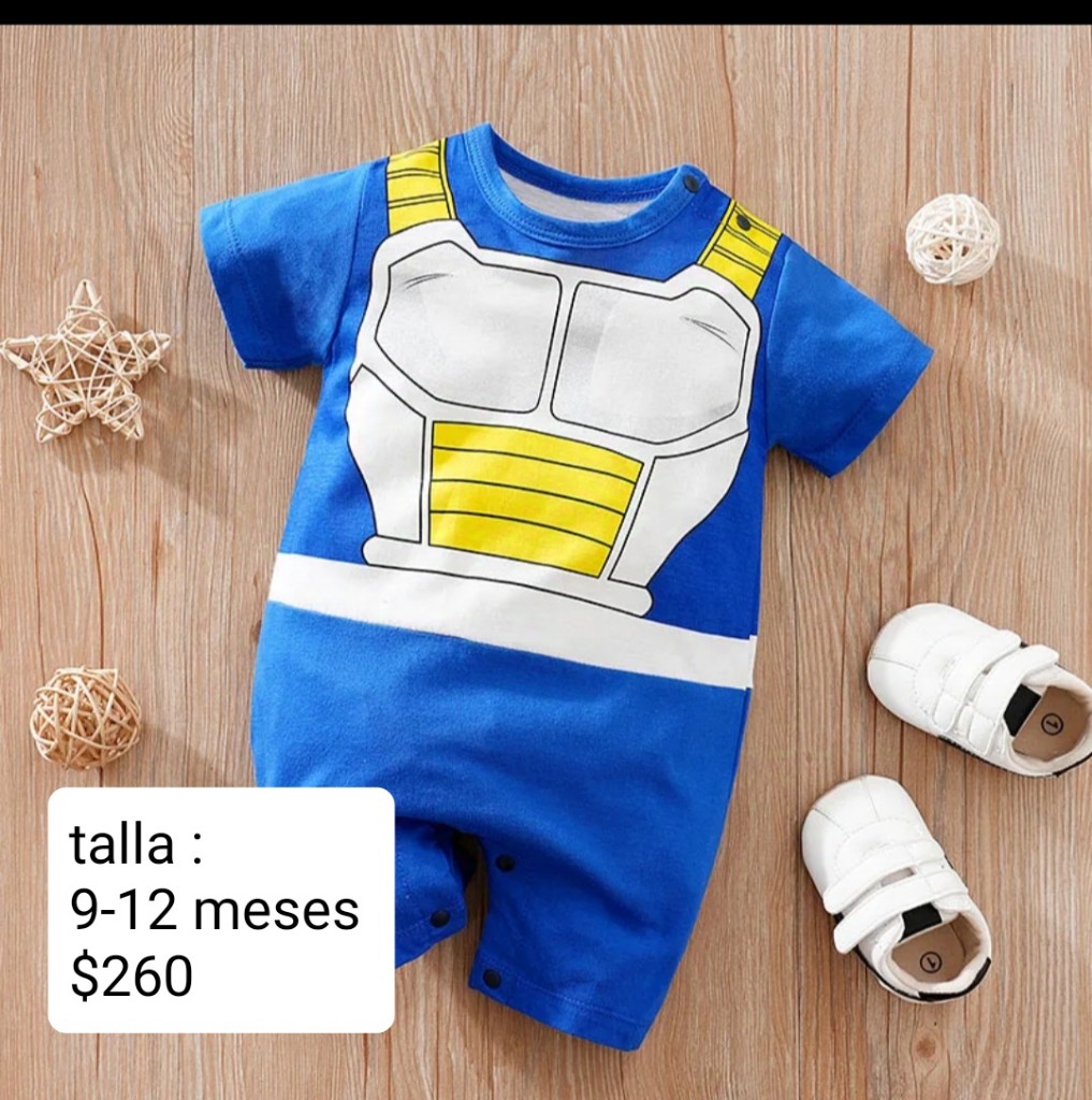 Enterizo azul bebe 9-12m