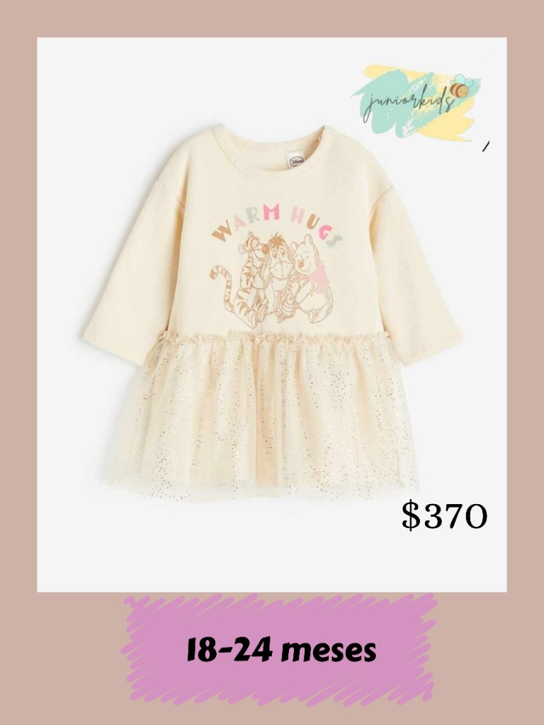 Vestido crema Winnie 18-24m