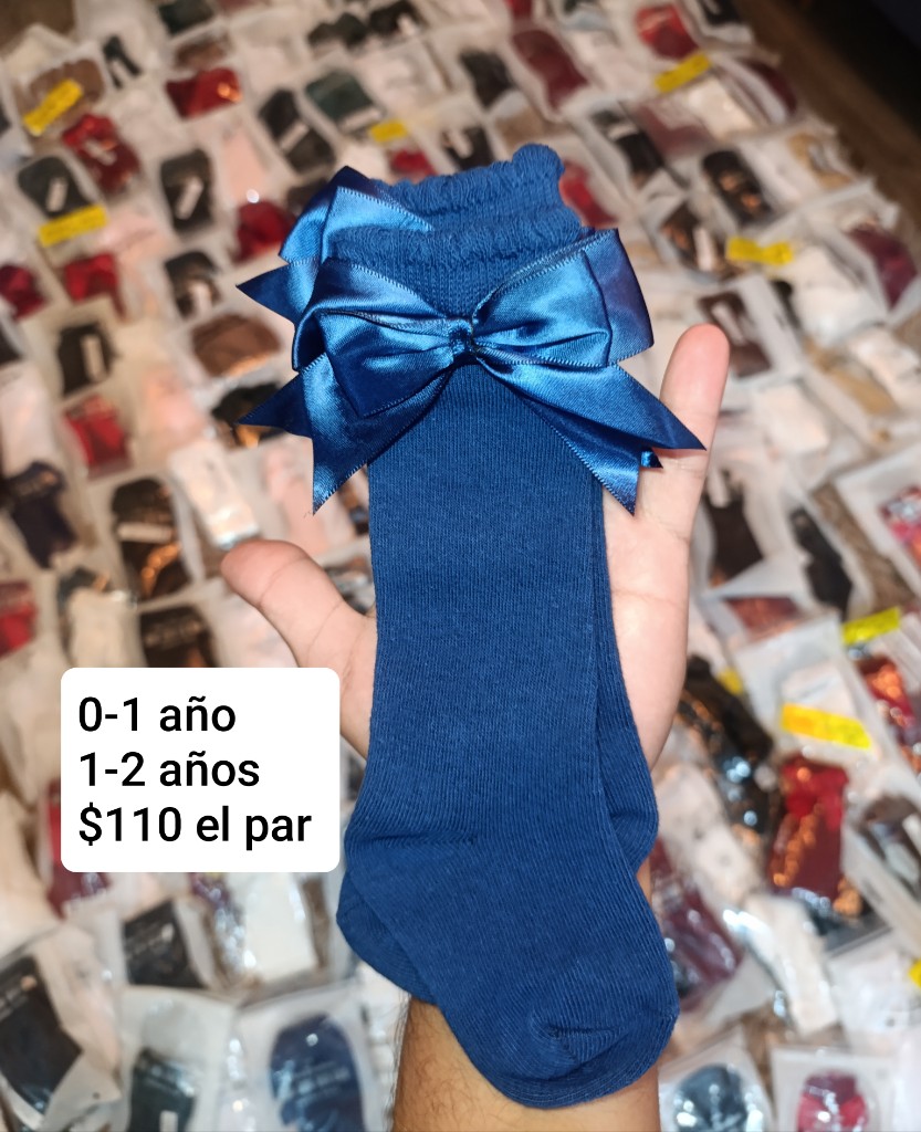 Calcetas españolas azules