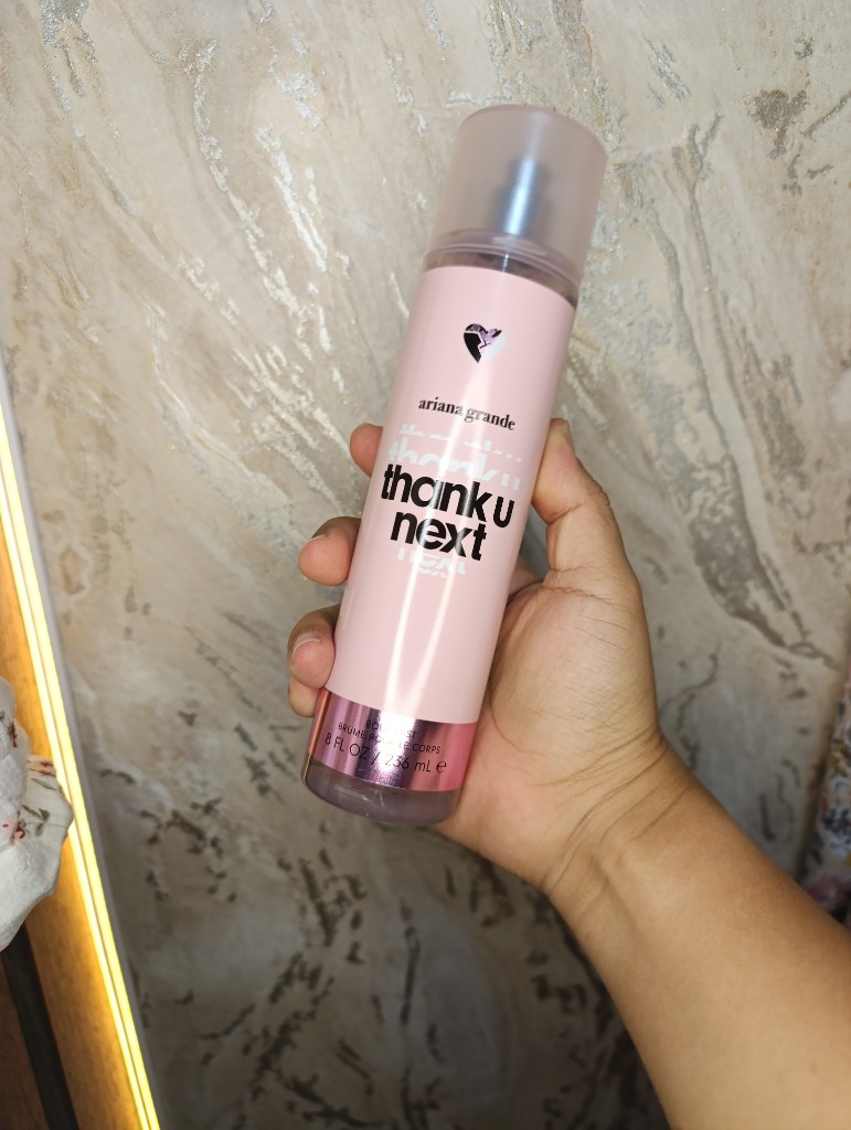 Ariana Grande Thank U, Next body mist rosa