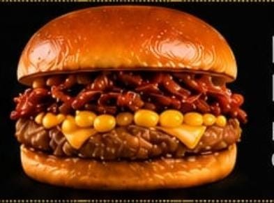 HAMBÚRGUER DE CARNE DO SOL PÃO BRIOCHE