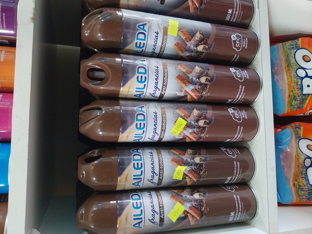Fragancia anti tabaco aileda