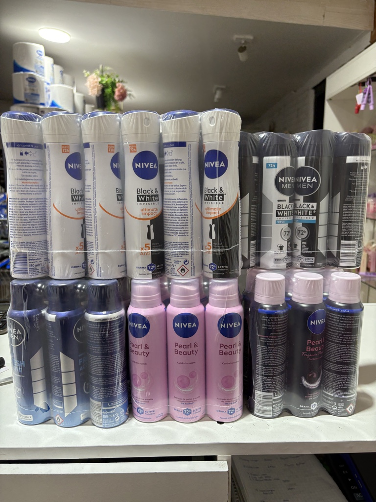 Nivea desodorante 72h150ml variedades