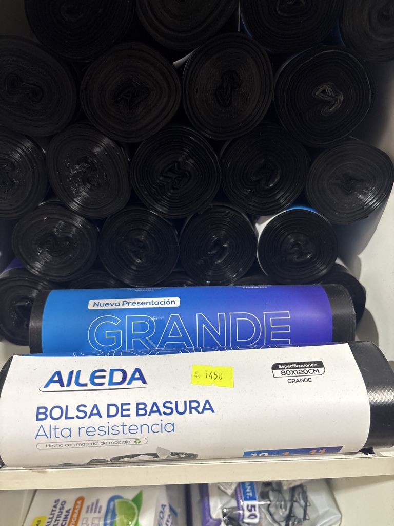 Aileda bolsa de basura 80x120 cm