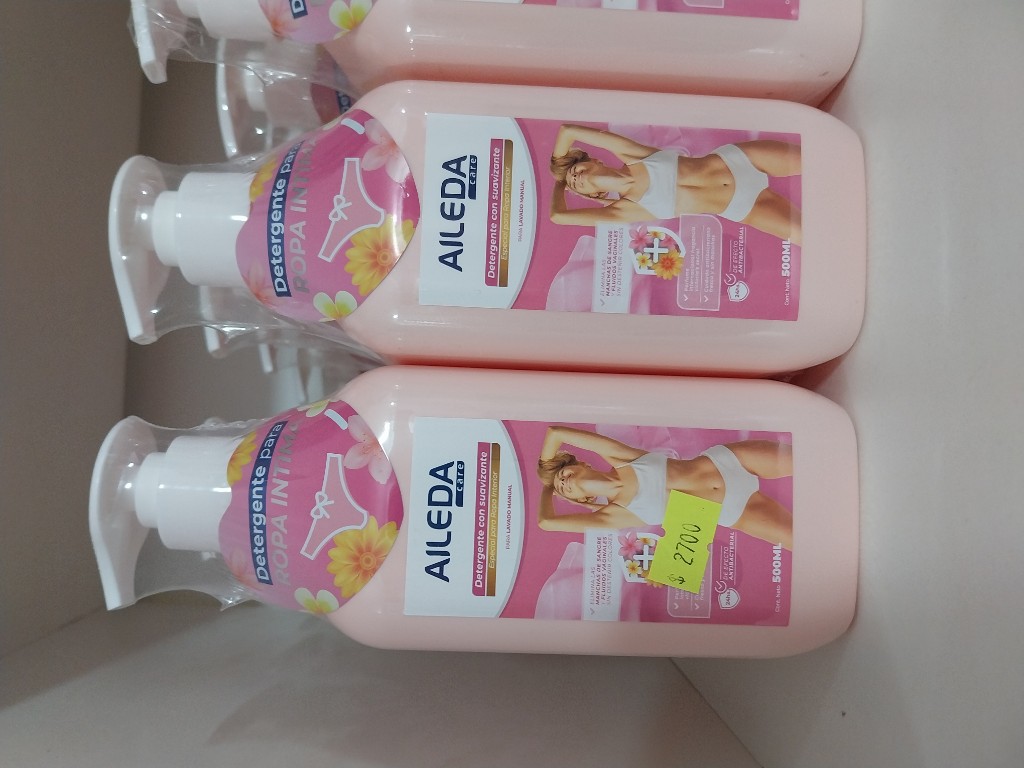 Detergente  suavizante para ropa interior  aileda