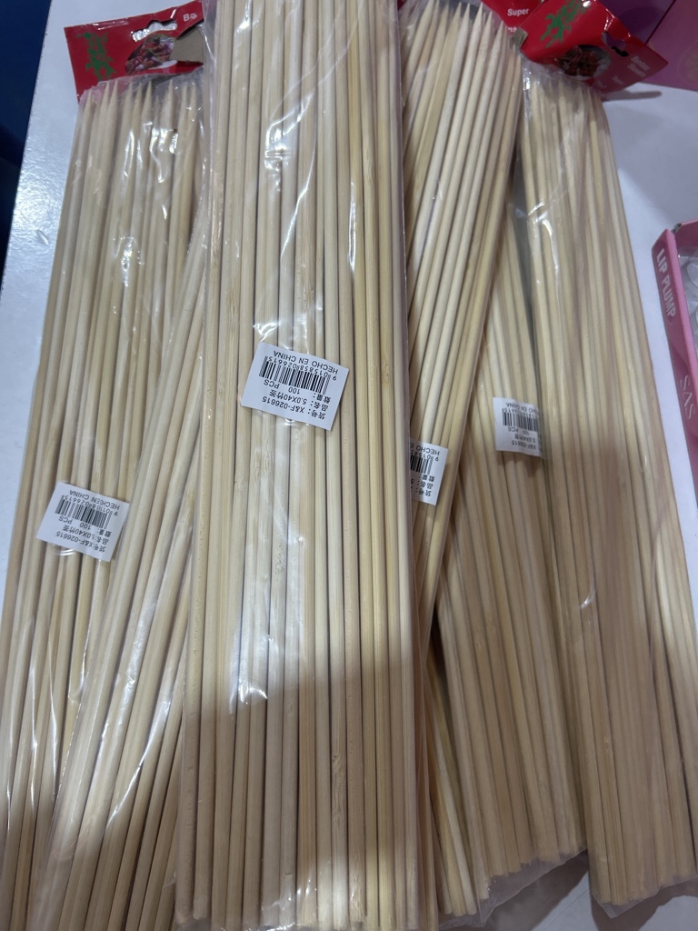 Palos para brocheta grandes