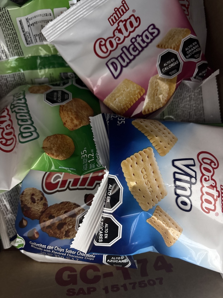Galletas costa variedades