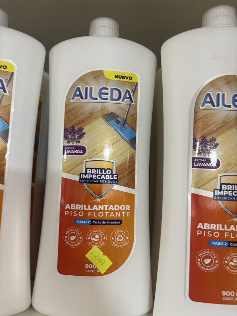 Abrillantador piso flotante aileda