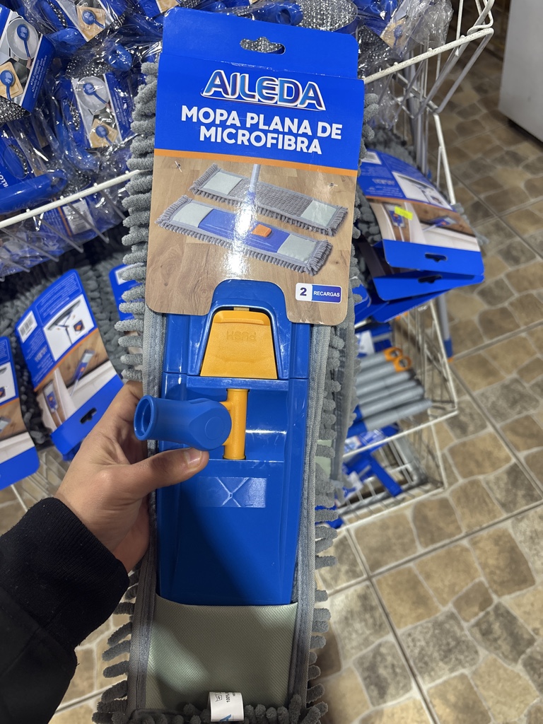 Aileda mopa plana de macrofibra