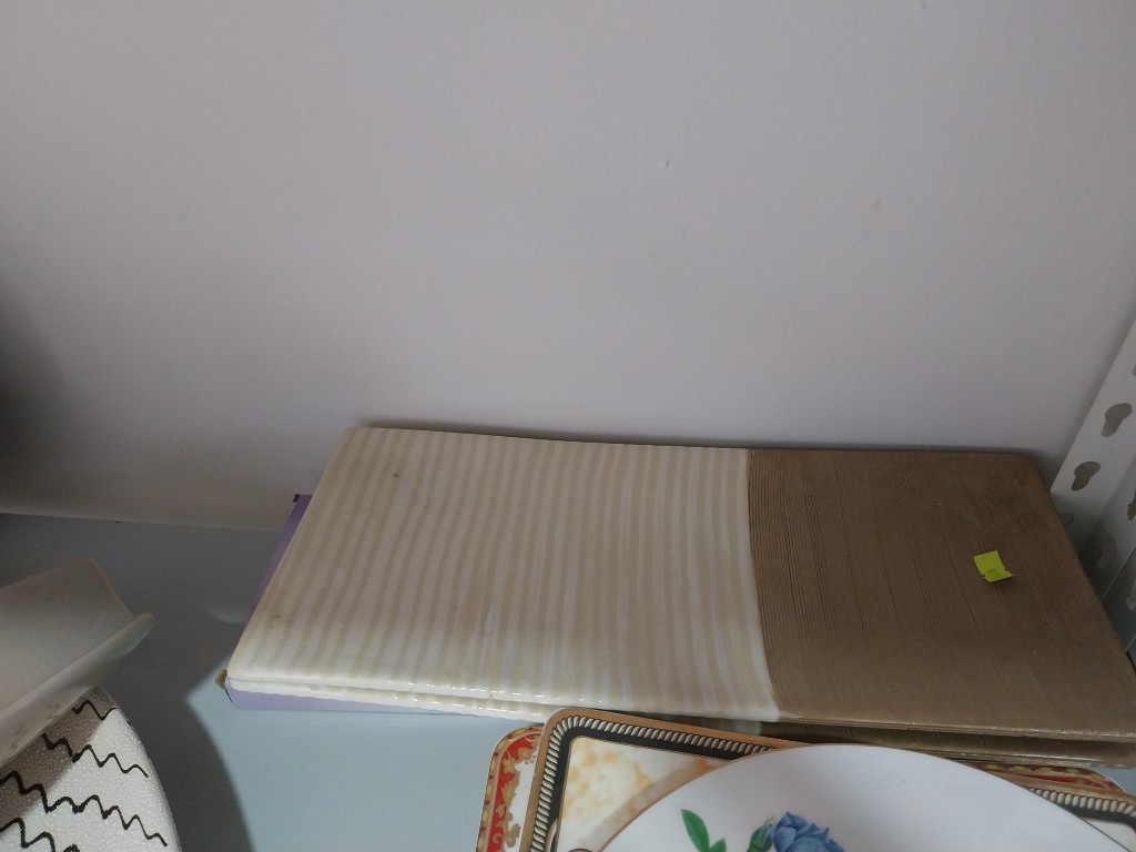 Bandeja ceramica  café rectangular