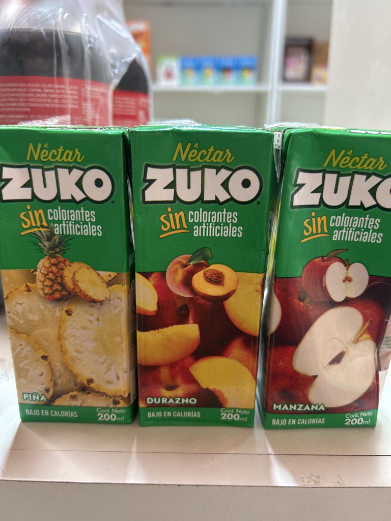 Jugos zumo variedades