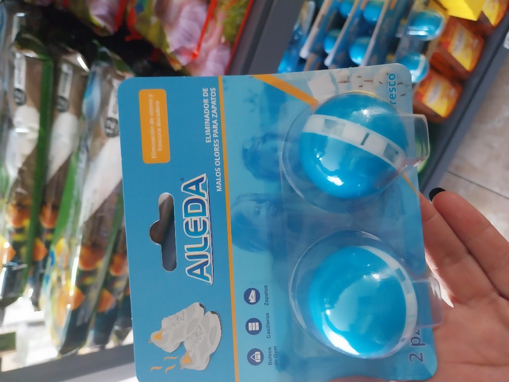 Eliminador de malos olores zapatos  aileda