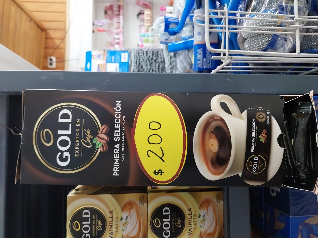 Café instantáneo gold