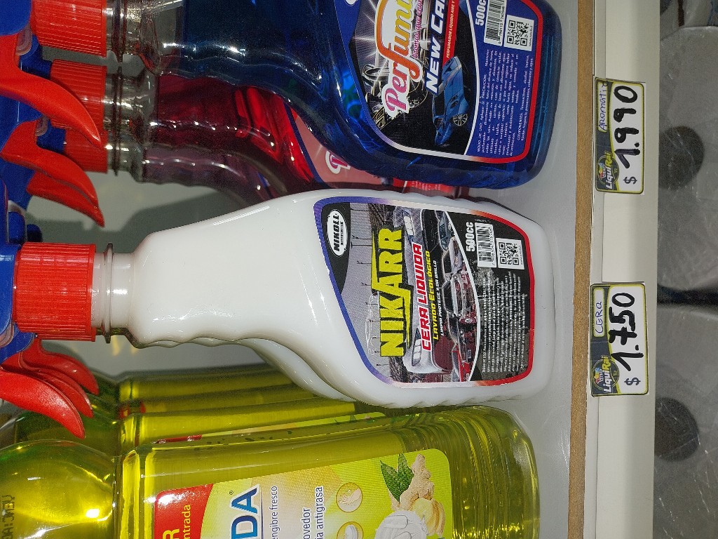 Cera liquida lavado ecologico