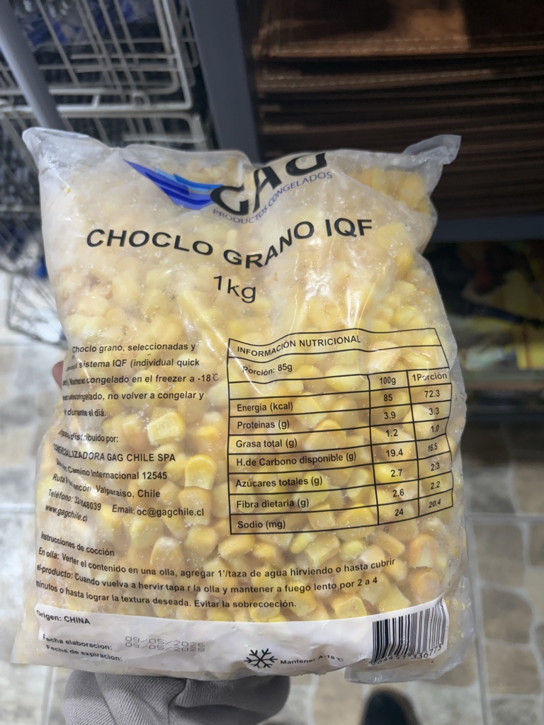 Choclo Gag 1kg