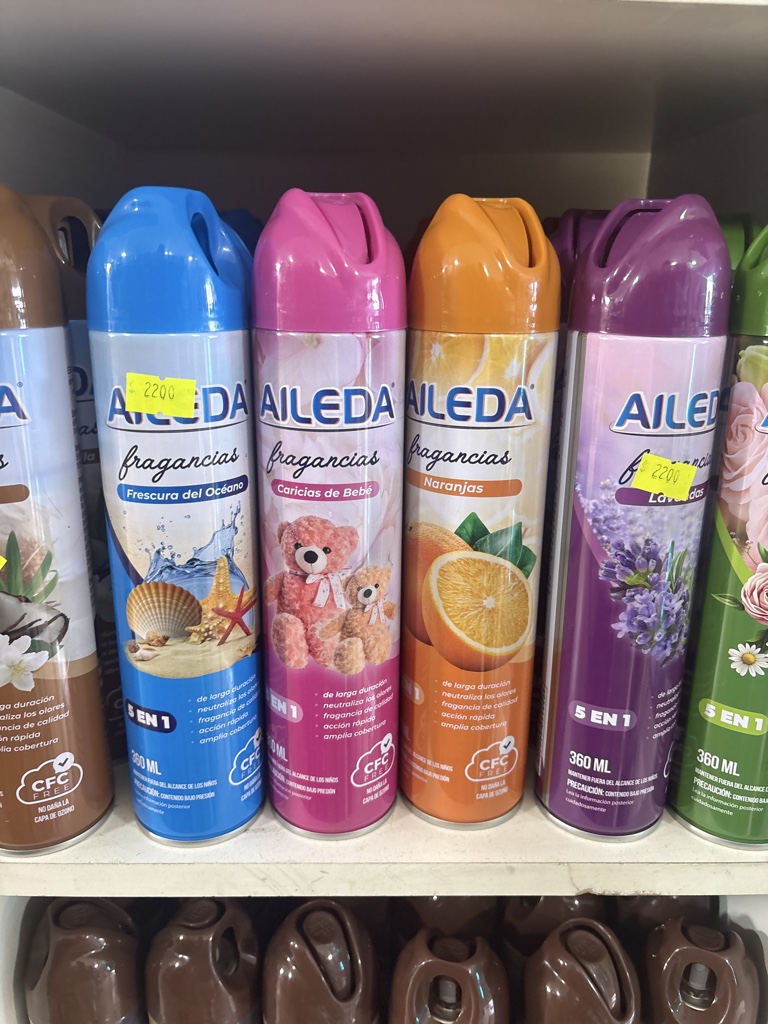 Aileda desodorante ambiental 5en 1