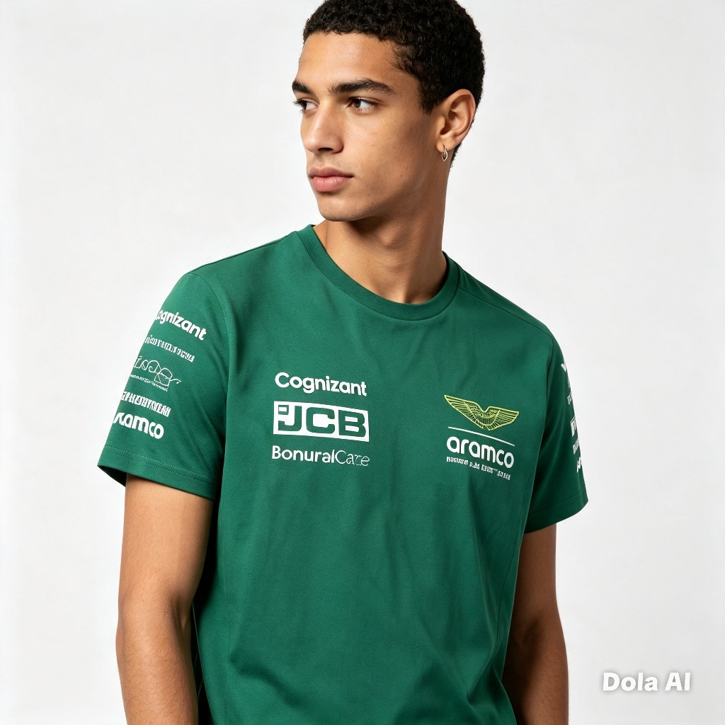 B-Remera Aston Martins Verde