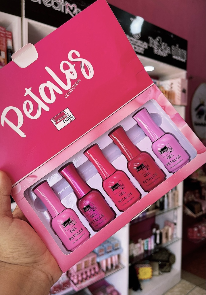 Petalos Collection gel rosa