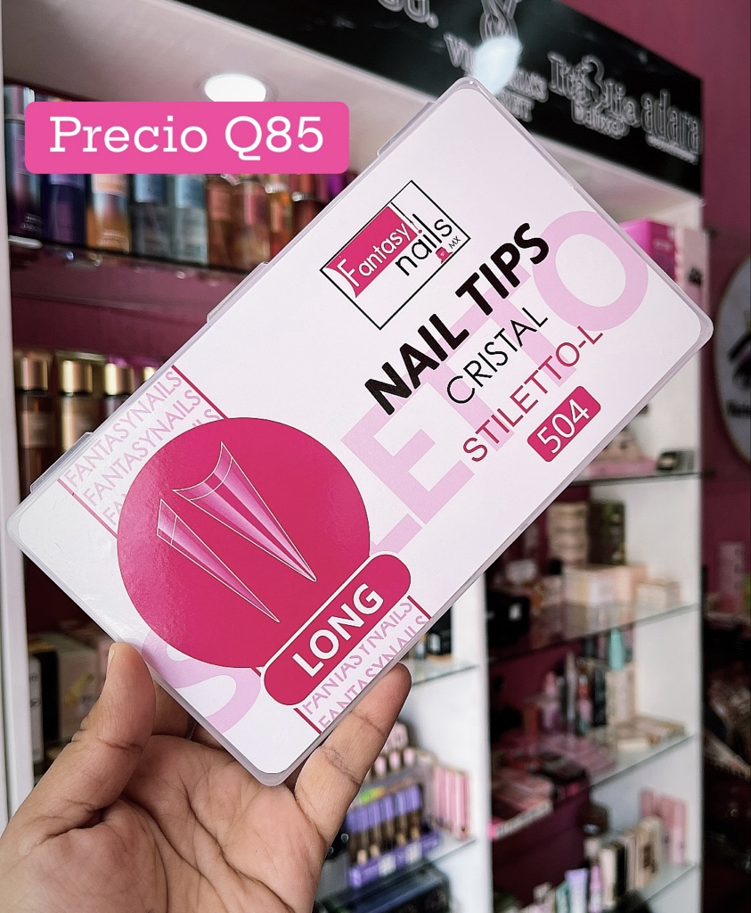 Fantasy Nails tips cristal stiletto-long 504