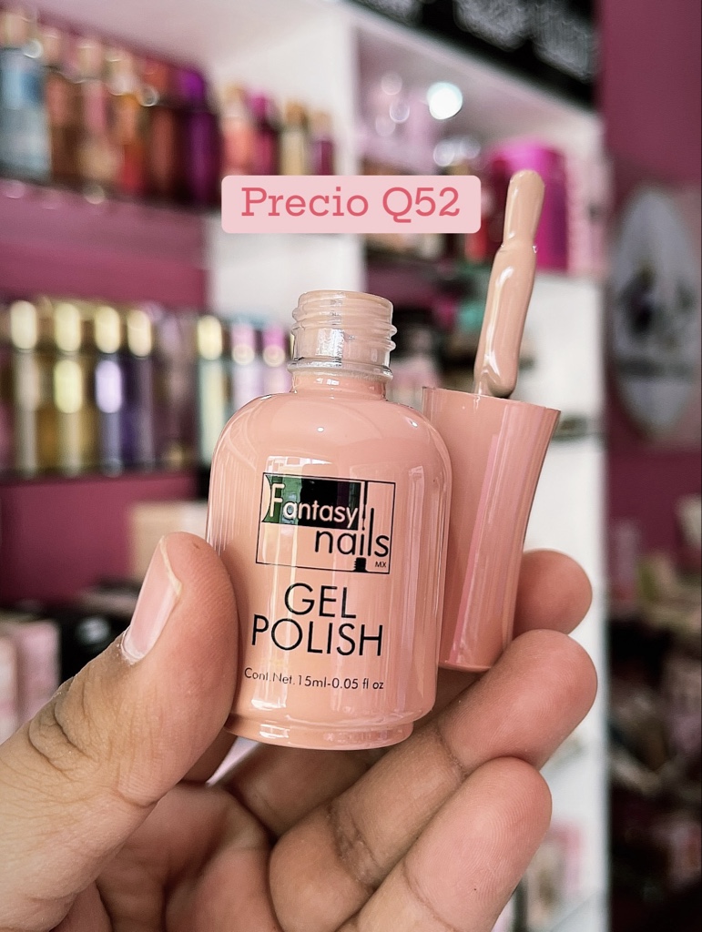 Fantasy Nails rosa gel polish
