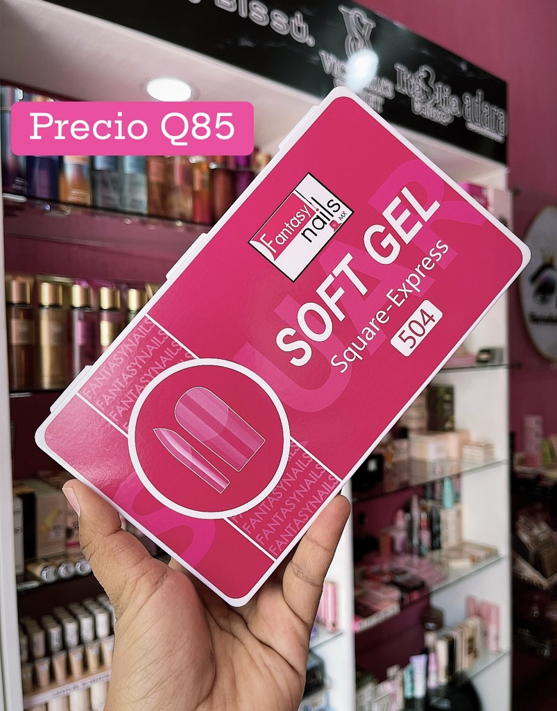Fantasy Nails Soft Gel Square-Express 504
