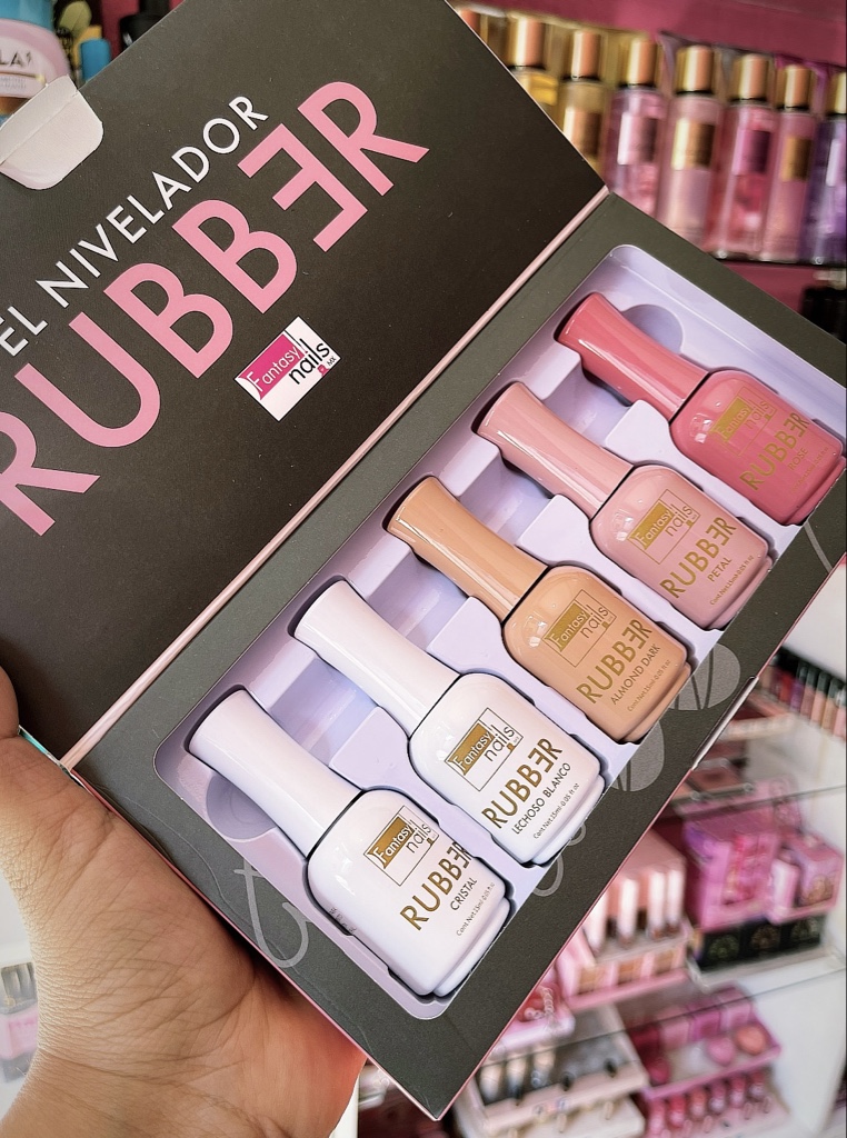 Rubber base Fantasy Nails set