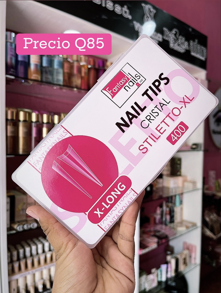 Fantasy Nails tips cristal X-Long STILETTO