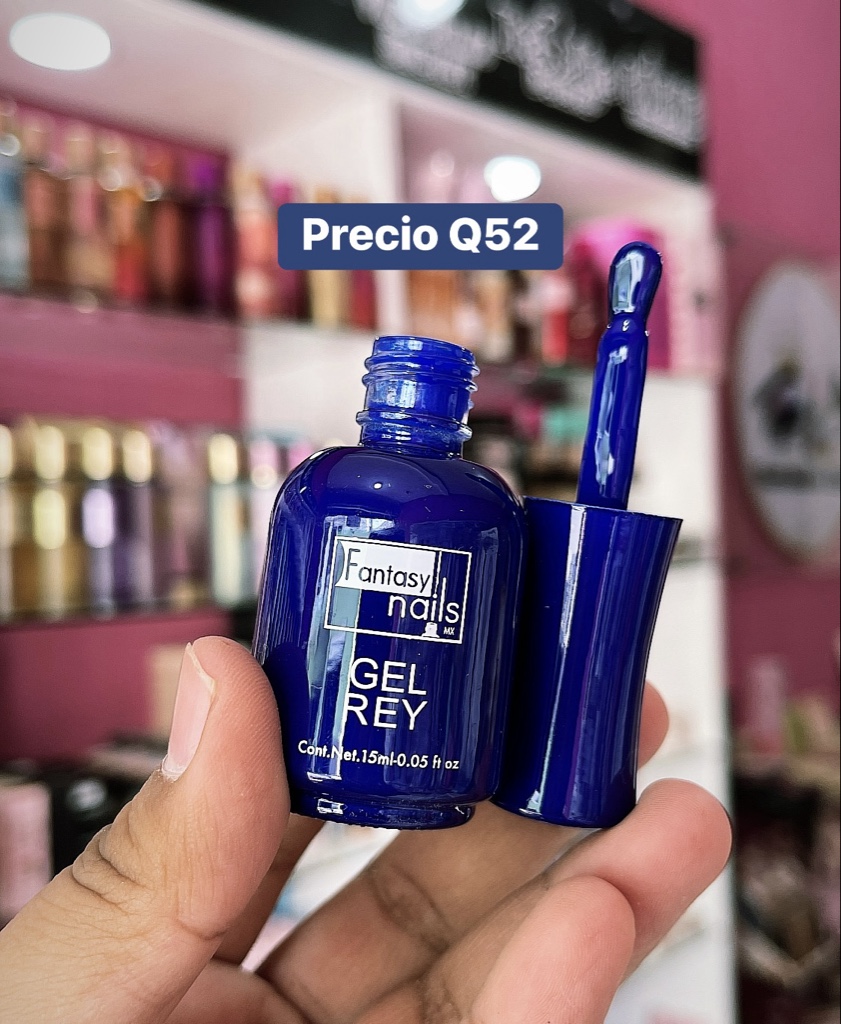 Fantasy nails Gel Rey azul