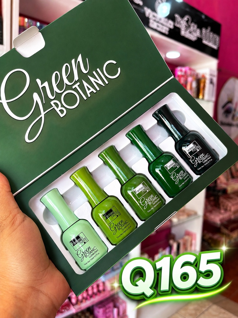 Green Botanic esmaltes verdes