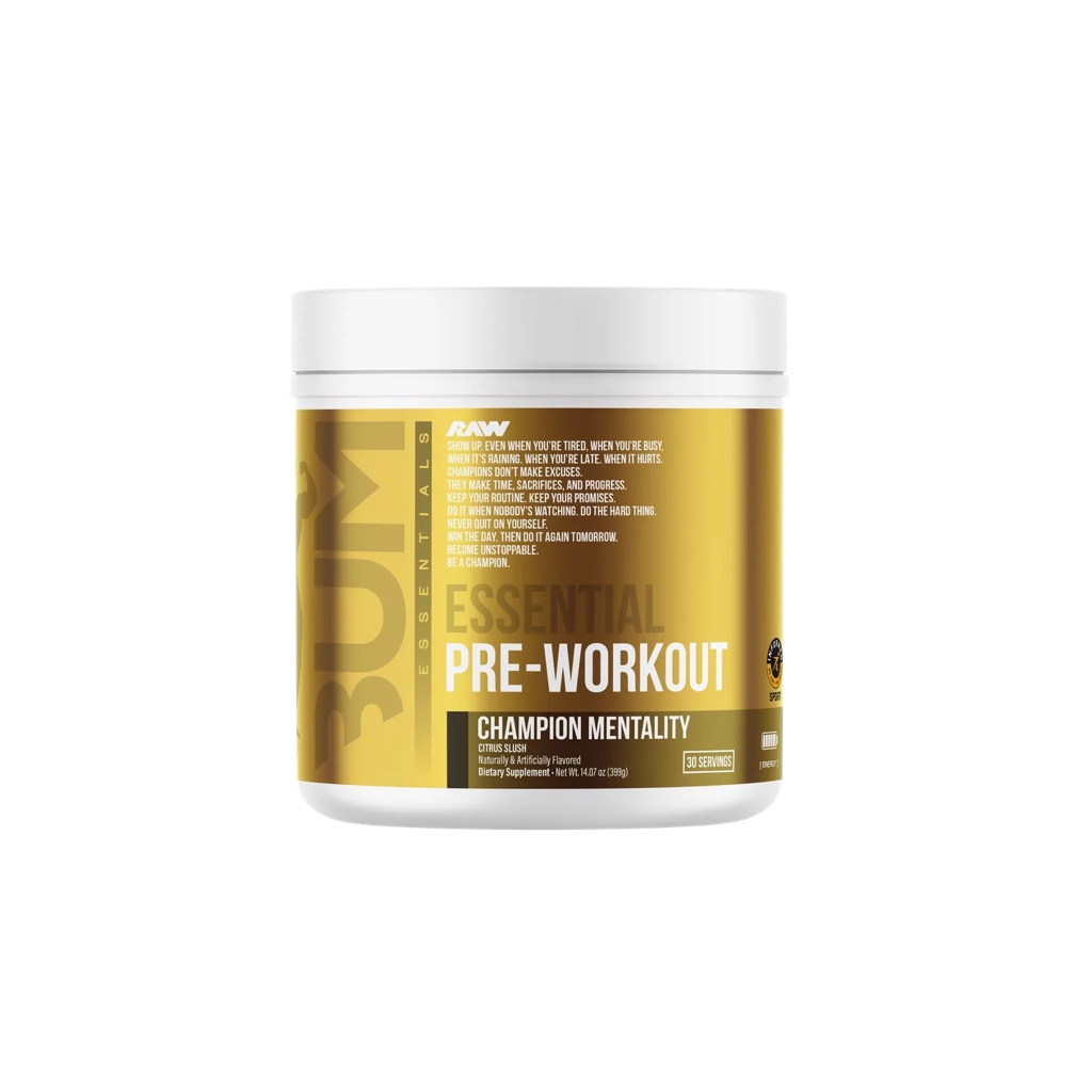 BUM Essential pre workout - champion mentality