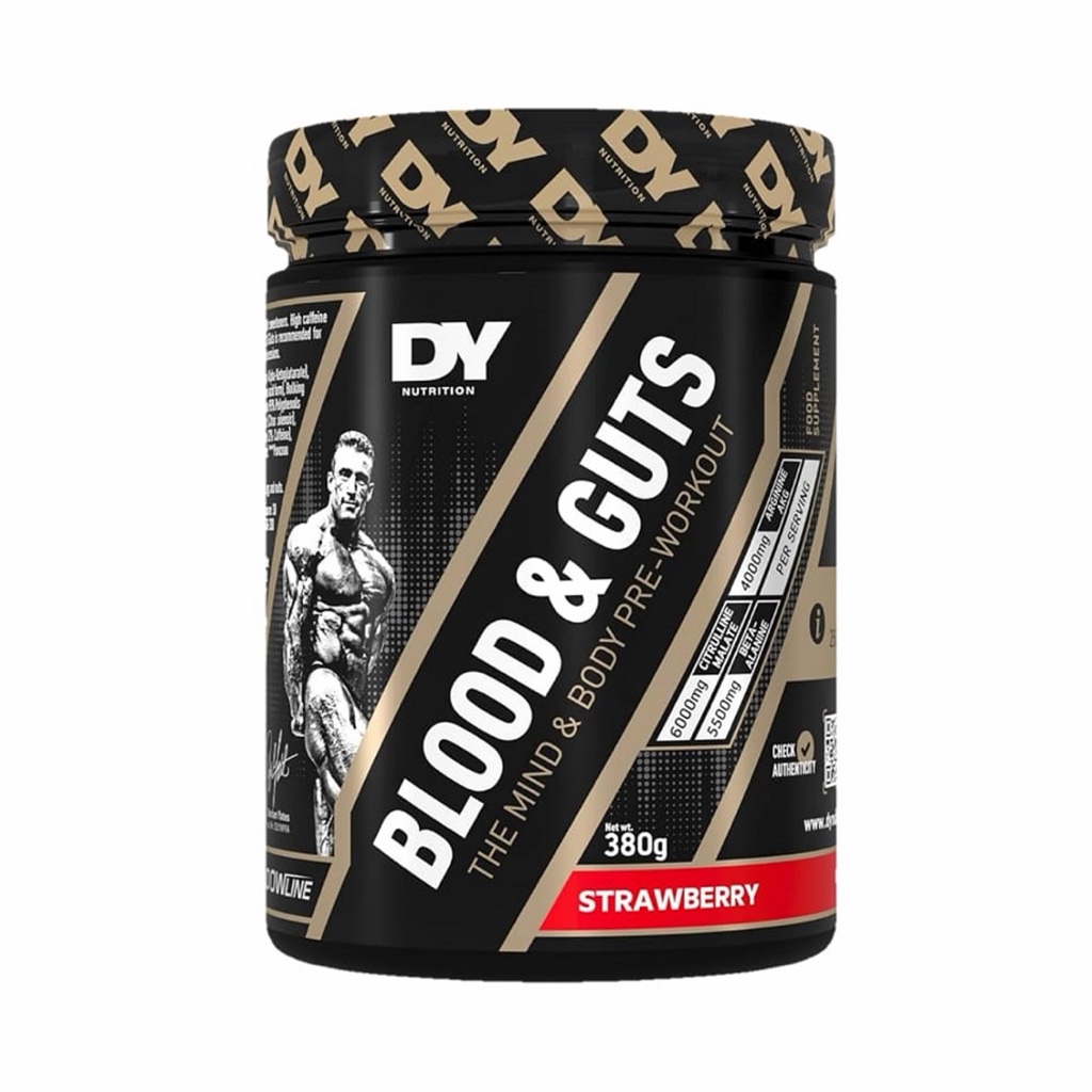 DY Blood & Guts pre workout - strawberry