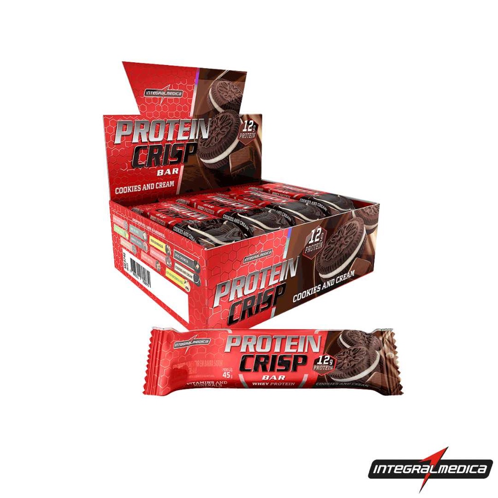 Protein crisp bar - cookies and cream