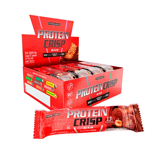 Protein crisp bar - trufa de avellana