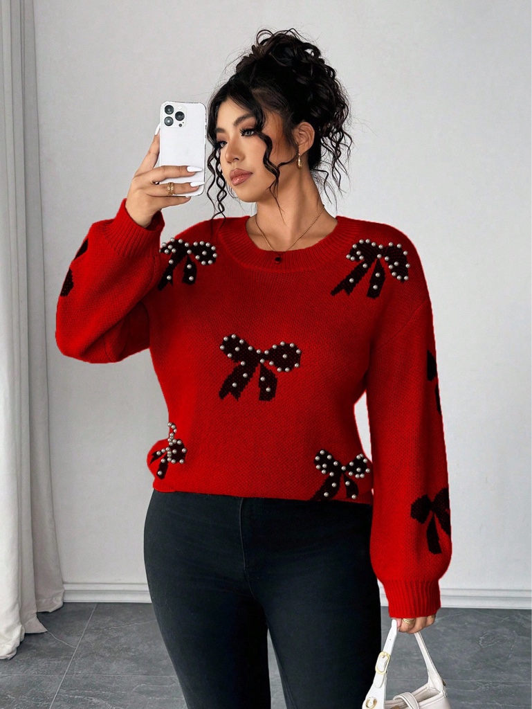 Sueter Moño Perlas (1XL)