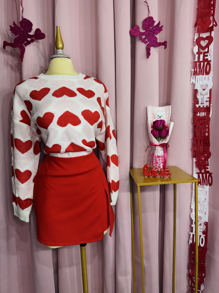Sueter Corazones (1XL-2XL)