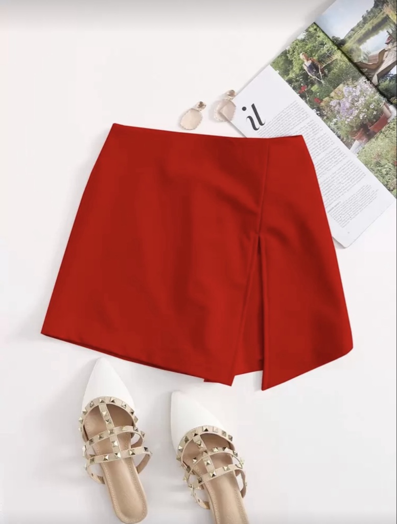 Short Falda Roja (2xl)