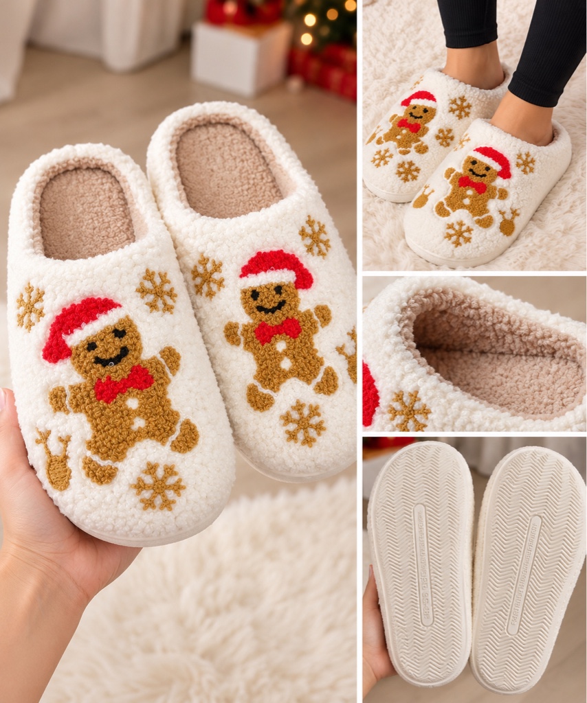 Pantunflas Navideñas