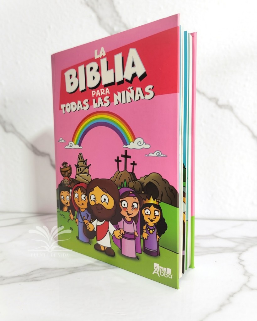 Biblia para niñas rosada