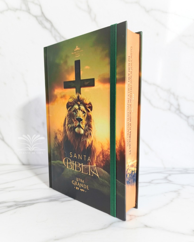 Santa Biblia letra grande Leon