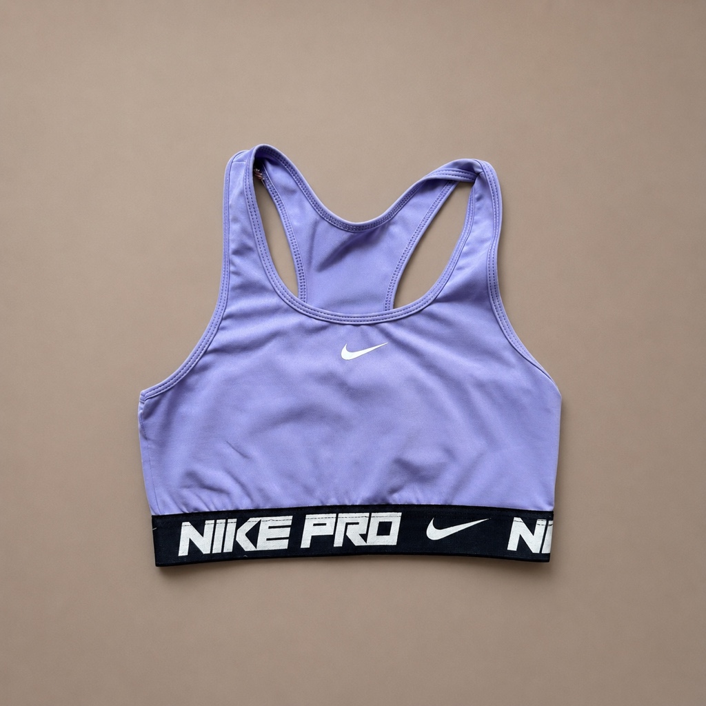 Top morado Nike Pro