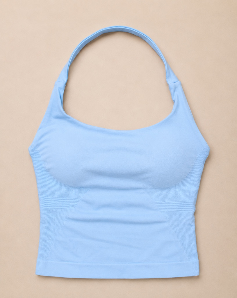 Top azul cielo/