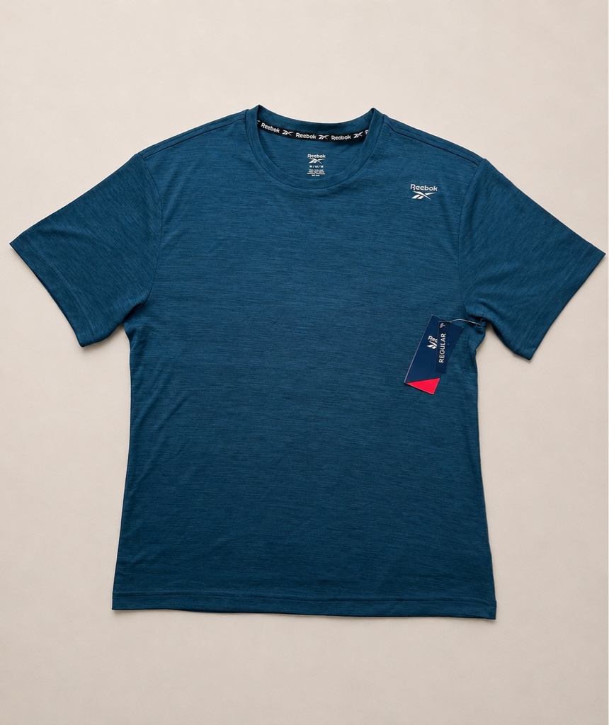 Camiseta Reebok azul Petróleo