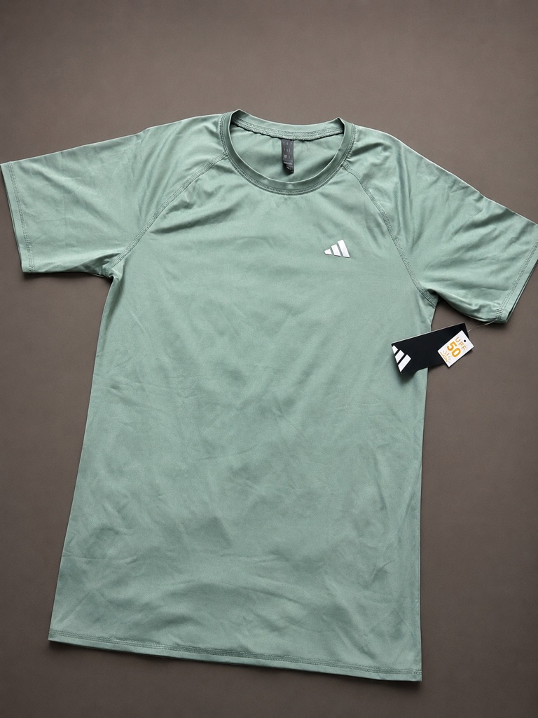 Camiseta Adidas verde silver