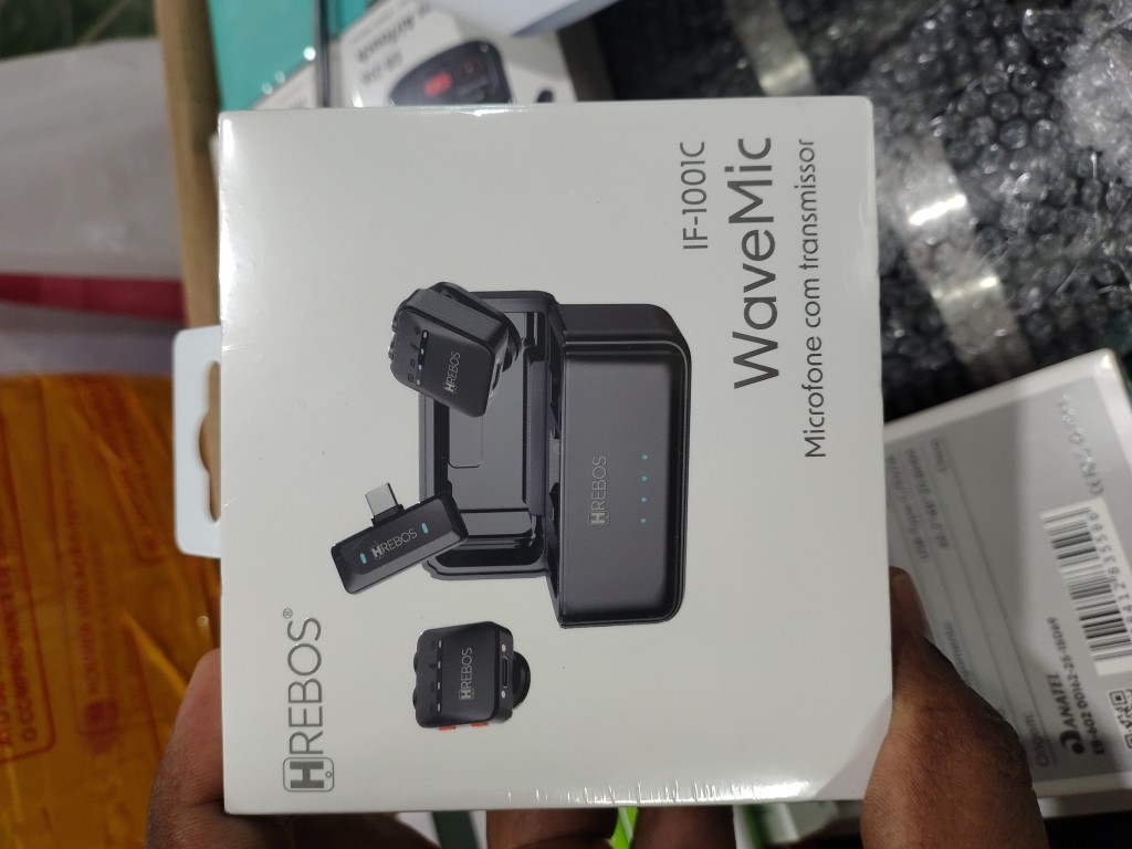 Microfone de lapela modelo if-1001C