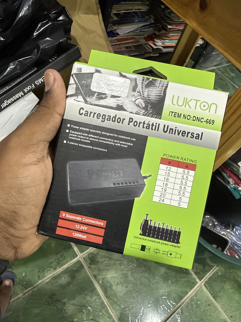 Carregador Universal Notebook
